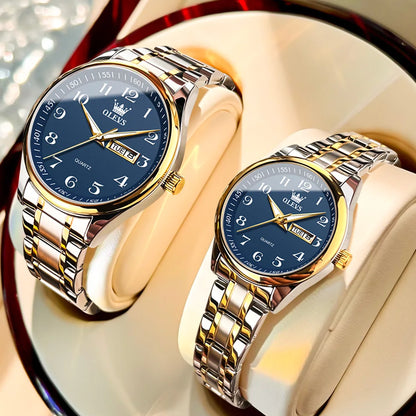 OLEVS 5567 Couple Watches